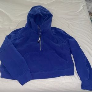 Lululemon Hooded Scuba Quarter Zip